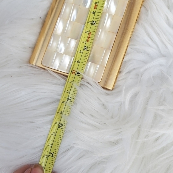 Vintage Mother of Pearl Stash Case/ Compact - Picture 5 of 9